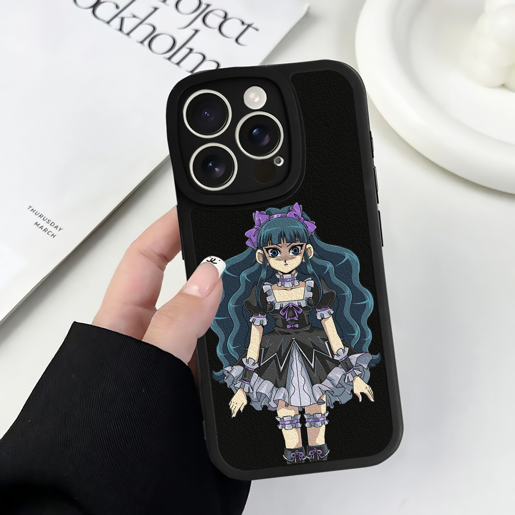 遊☆戯☆王 Yu-Gi-Oh! 【iPhone 16シリーズ対応】シリコンスマホケース（レザー調） 材質：シリコン